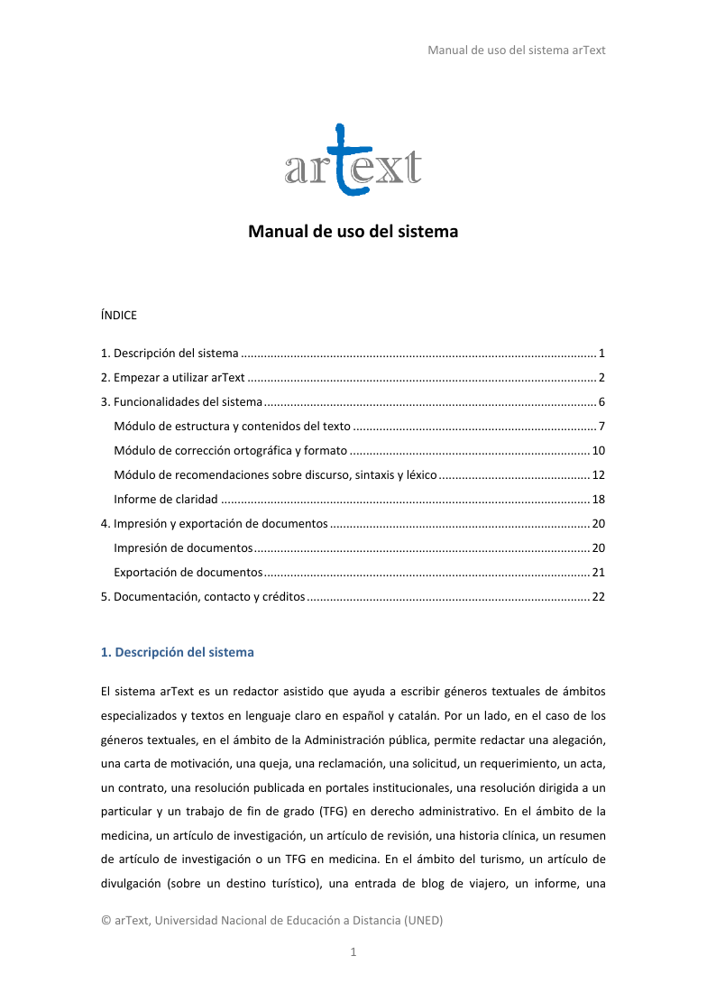 Manual de uso